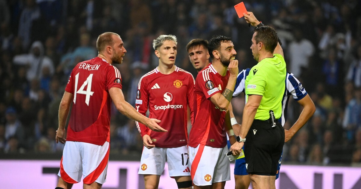 Report from the match FC Porto – Manchester United: statistics, report